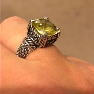 Premier Designs Citrine Ring Size 6